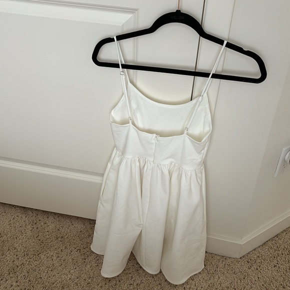 Showpo. White mini spaghetti strap dress you got nothing to prove - Picture 7 of 7